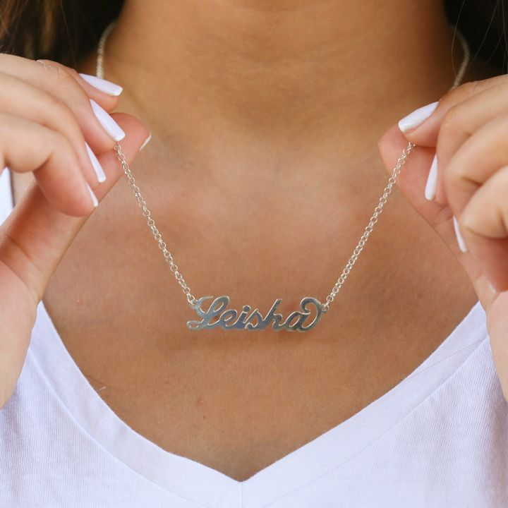 Sterling Silver Name Necklace by Prime & Pure Australia