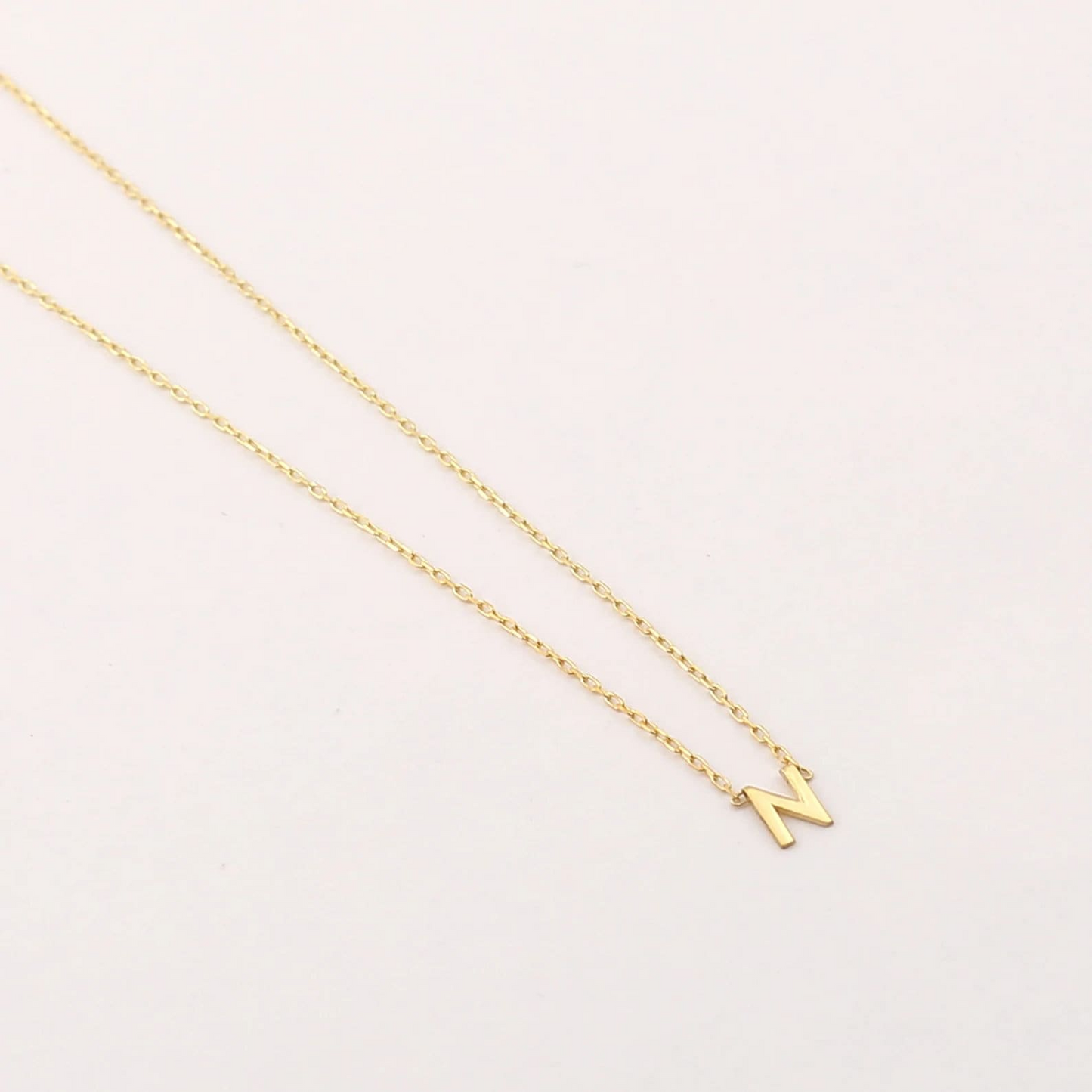 Single Initial Necklace