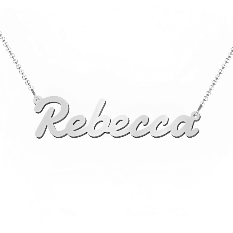 Sterling Silver Name Necklace by Prime & Pure Australia