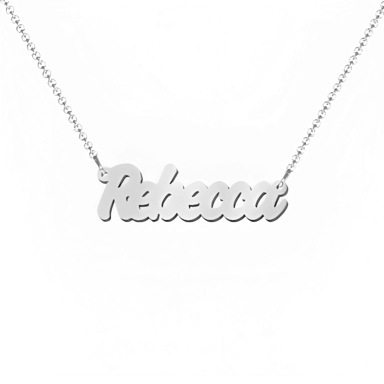 Sterling Silver Name Necklace by Prime & Pure Australia