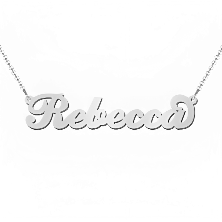 Sterling Silver Name Necklace by Prime & Pure Australia