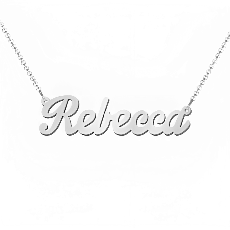 Sterling Silver Name Necklace by Prime & Pure Australia