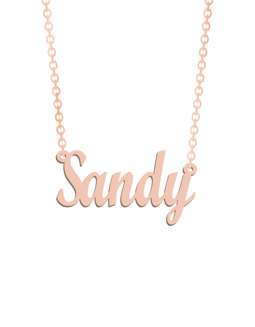 Script Name Necklace