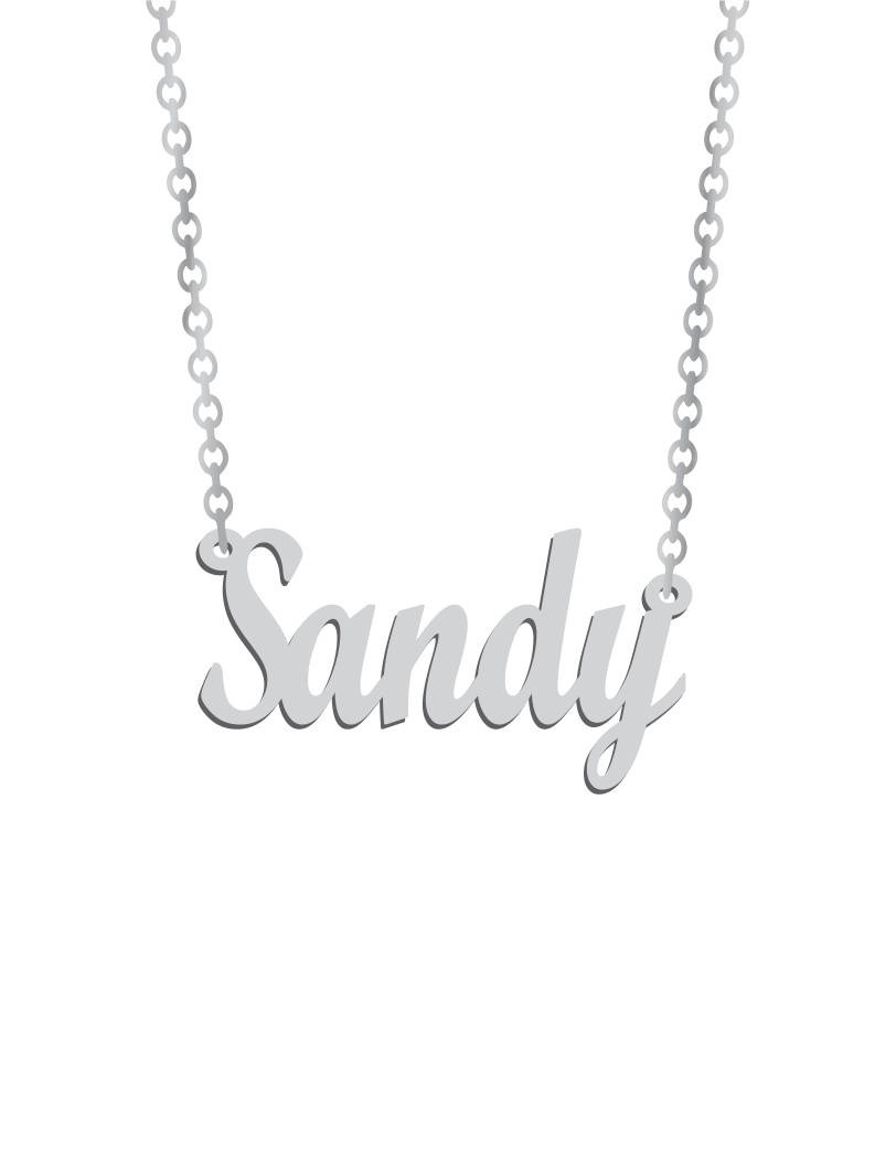 Script Name Necklace