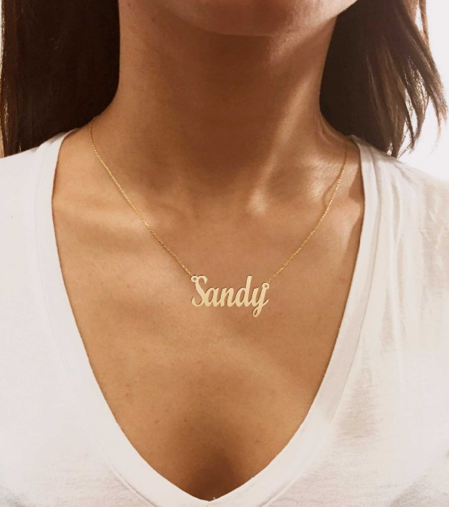 Script Name Necklace